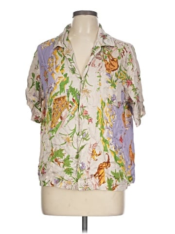 Tiny Short Sleeve Blouse (view 1)