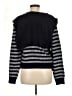 Maeve Stripes Black Pullover Sweater Size M - photo 2