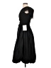 Xscape Solid Black Cocktail Dress Size 4 - photo 5