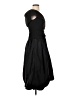 Xscape Solid Black Cocktail Dress Size 4 - photo 4