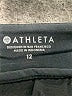 Athleta Solid Black Athletic Shorts Size 12 - photo 3