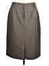 Jaclyn Smith Solid Gray Casual Skirt Size 12 - photo 1