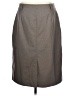 Jaclyn Smith Solid Gray Casual Skirt Size 12 - photo 2