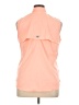 Columbia 100% Polyester Orange Sleeveless Blouse Size XL - photo 2