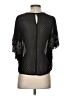 Zara Black Short Sleeve Blouse Size XS - photo 2
