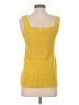 Moth Yellow Sleeveless Top Size S - photo 2
