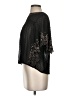 Zara Black Short Sleeve Blouse Size XS - photo 5