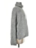 Splendid Gray Turtleneck Sweater Size M - photo 4