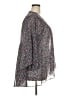 Chris & Carol 100% Polyester Gray Kimono Size 2X - photo 4