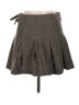 Max Studio 100% Polyester Tweed Gray Casual Skirt Size L - photo 2