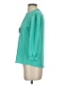 Collective Concepts 100% Polyester Teal 3/4 Sleeve Blouse Size XS - photo 5