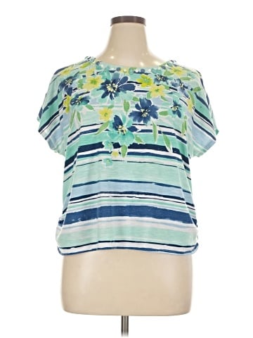 Alfred Dunner Short Sleeve Blouse (view 1)