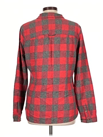 American Eagle Outfitters Long Sleeve Button-Down Shirt (view 2)