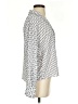 Worthington 100% Polyester Silver 3/4 Sleeve Blouse Size S - photo 4