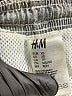 H&M 100% Polyester Chevron-herringbone Gray Athletic Shorts Size XS - photo 3