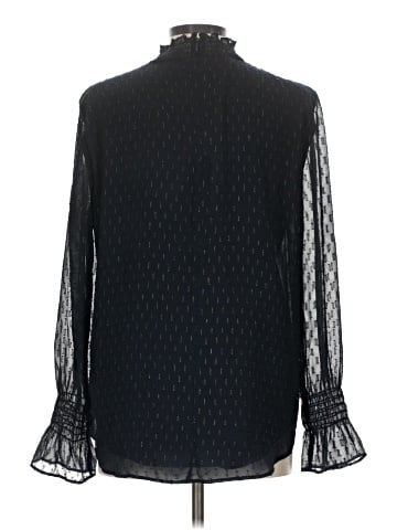Ann Taylor Long Sleeve Blouse (view 2)