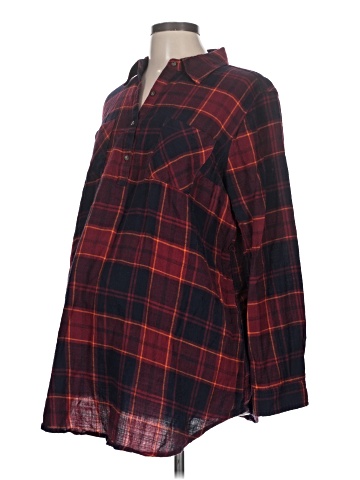 Liz Lange Maternity Long Sleeve Button-Down Shirt (view 1)
