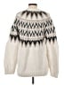 H&M Chevron-herringbone Ivory Pullover Sweater Size XS - photo 2