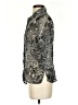 Notations 100% Polyester Paisley Silver 3/4 Sleeve Blouse Size S (petite) - photo 5