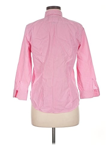 Lauren by Ralph Lauren 3/4 Sleeve Button-Down Shirt (view 2)