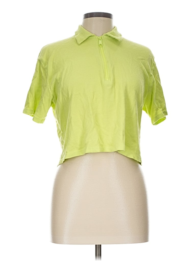 Pre-owned Roller Rabbit Short Sleeve Polo Shirt In Green