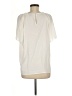 Ann Taylor 100% Polyester Ivory Short Sleeve Blouse Size M - photo 2
