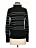 French Connection Stripes Black Turtleneck Sweater Size S - photo 1