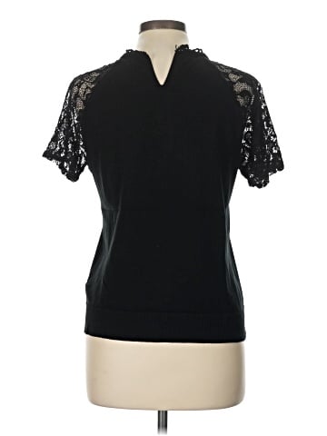 Cable & Gauge Short Sleeve Top (view 2)