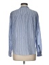 J.Crew Stripes Blue Long Sleeve Blouse Size 6 - photo 2