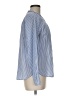 J.Crew Stripes Blue Long Sleeve Blouse Size 6 - photo 4
