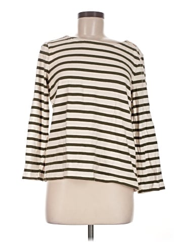 Ann Taylor LOFT 3/4 Sleeve T-Shirt (view 1)