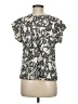 Express Ivory Short Sleeve Blouse Size M - photo 2