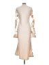 Shein 100% Polyester Tan Cocktail Dress Size 12 - photo 2
