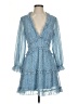 Unbranded Blue Cocktail Dress Size S - photo 1