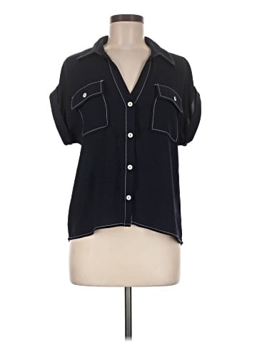 Willi Smith 3/4 Sleeve Blouse (view 1)