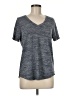 Athleta Tweed Gray Active T-Shirt Size M - photo 1