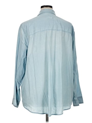 Caslon Long Sleeve Button-Down Shirt (view 2)