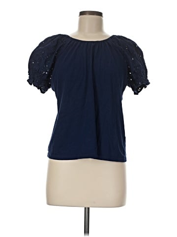 J.Crew Factory Store Short Sleeve Blouse (view 1)