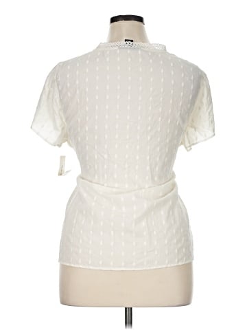 Style&Co Short Sleeve Blouse (view 2)