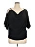 MICHAEL Michael Kors Black Short Sleeve Top Size 1X - photo 1