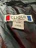 Clique Black Zip Up Hoodie Size M - photo 3