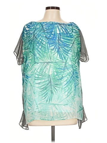 Calvin Klein Short Sleeve Blouse (view 1)