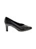 Carriage Court Houndstooth Gray Heels Size 9 1/2 - photo 1