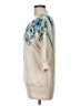 White House Black Market Floral Ivory Pullover Sweater Size L - photo 5