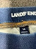 Lands' End Blue Jeans Size 14 - photo 7
