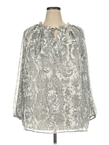 Talbots 3/4 Sleeve Blouse (view 1)