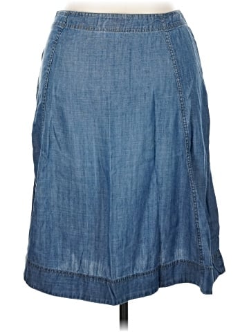 L.L.Bean Denim Skirt (view 2)