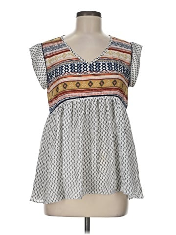 THML Short Sleeve Blouse (view 1)
