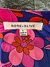 Rose + Olive 100% Polyester Purple Sleeveless Blouse Size L - photo 7