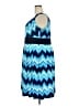 DressBarn Chevron-herringbone Blue Casual Dress Size 20 - photo 5